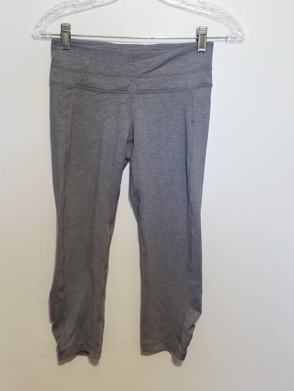 Athleta Heather Gray Active Crop Leggings XS